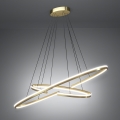 Eglo - LED regulējamā lustra uz stieples LED/50W/230V 2200-6500K zelta + tālvadības pults