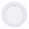 Eglo - LED regulējams iebūvējamais griestu gaismeklis LED/5,5W/230V diam. 11,7 cm