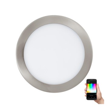 Eglo - LED RGB Aptumšojama iegremdējama lampa FUEVA-C LED/15,6W/230V
