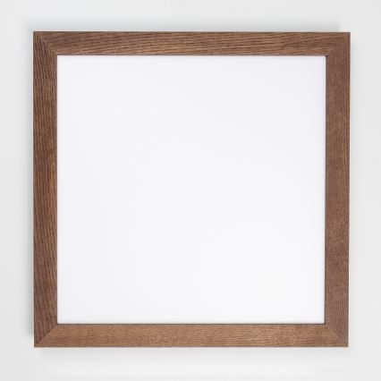 Eglo - LED RGB Aptumšojams virsapmetuma panelis SALOBRENA-C WOOD LED/30,5W/230V 2700-6500K 64x64 cm tumši brūna + tālvadības pults