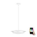 Eglo - LED RGB Regulējams lustra ar vadu MONEVA-C LED/18W/230V