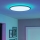 Eglo - LED RGBW Aptumšojama āra griestu lampa LED/16,8W/230V 2700-6500K d. 50 cm IP44 balta ZigBee
