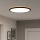 Eglo - LED RGBW Aptumšojama āra griestu lampa LED/16,8W/230V 2700-6500K d. 50 cm IP44 melna ZigBee