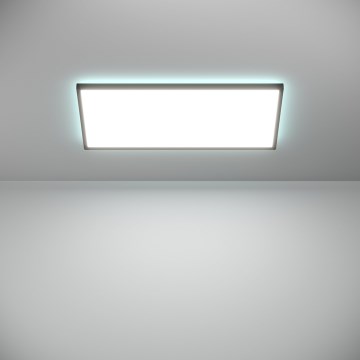 Eglo - LED RGBW Aptumšojama āra griestu lampa LED/17,2W/230V 2700-6500K 30x57cm IP44 melna ZigBee