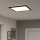 Eglo - LED RGBW Aptumšojama āra griestu lampa LED/17,6W/230V 2700-6500K 39x39 cm IP44 melna ZigBee