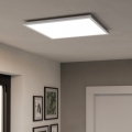 Eglo - LED RGBW Aptumšojama āra griestu lampa LED/17W/230V 2700-6500K 50x50 cm IP44 balta ZigBee