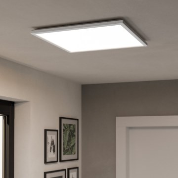 Eglo - LED RGBW Aptumšojama āra griestu lampa LED/17W/230V 2700-6500K 50x50 cm IP44 balta ZigBee