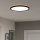 Eglo - LED RGBW Aptumšojama āra griestu lampa LED/18,5W/230V 2700-6500K d. 38,9cm IP44 melna ZigBee