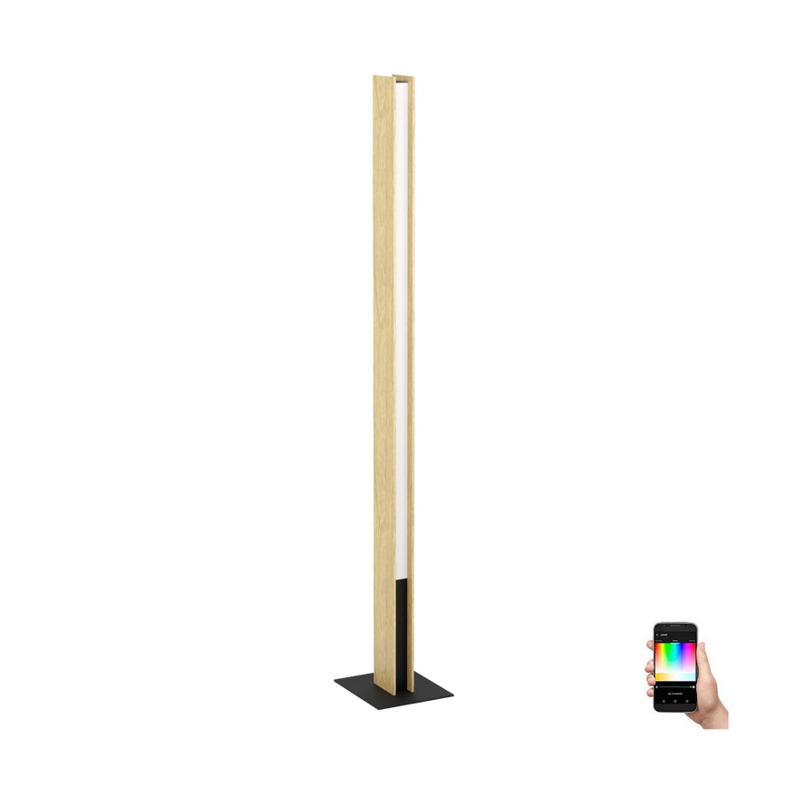 Eglo - LED RGBW Aptumšojama grīdas stāvlampa LED/35W/230V 2700-6500K