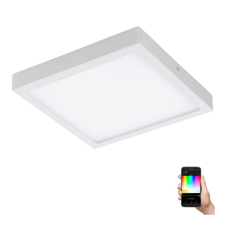 Eglo - LED RGBW Aptumšojama griestu lampa FUEVA-C LED/21W/230V