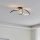 Eglo - LED RGBW Aptumšojama griestu lampa LED/22W/230V 2700-6500K melna