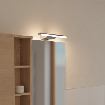 Eglo - LED RGBW Aptumšojama vannas istaba spoguļa apgaismojums LED/12W/230V 2700-6500K IP44 matēts hroms