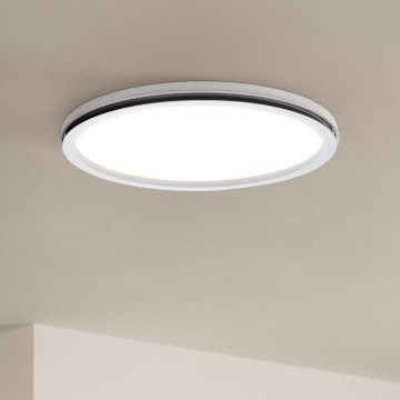 Eglo - LED RGBW Aptumšojams griestu gaismeklis LED/22W/230V 3000-6500K + tālvadības pults