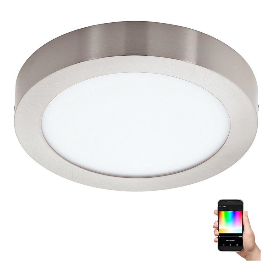 Eglo - LED RGBW Aptumšojams griestu lampa FUEVA-C LED/21W/230V Bluetooth