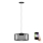 Eglo - LED RGBW Aptumšojuma lustra ar auklu LED/22W/230V 2700-6500K