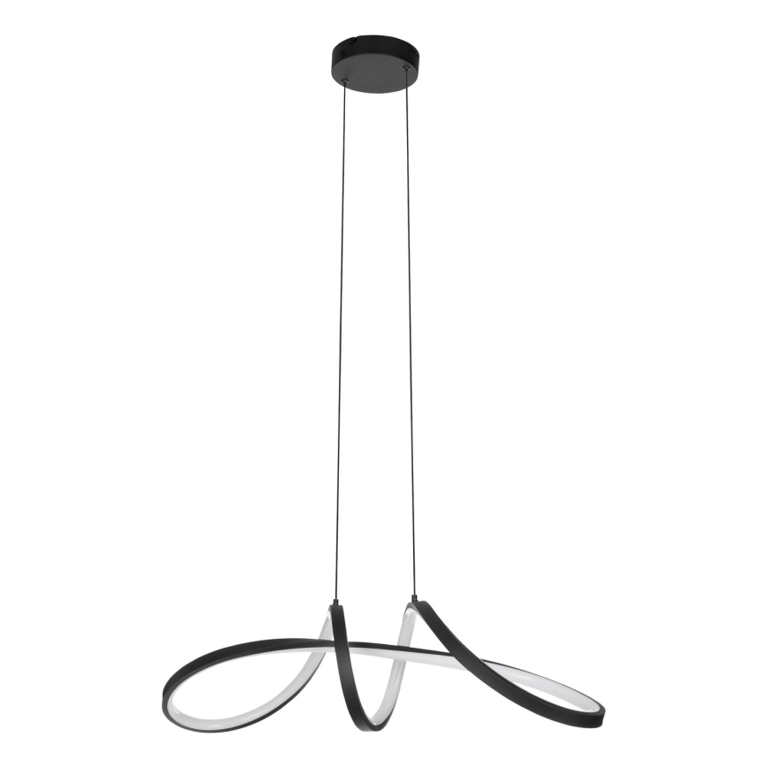 Eglo - LED RGBW Aptumšojuma lustra ar auklu LED/22W/230V 2700-6500K melna