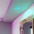 Eglo - LED RGBW dimējams vannasistabas iebūvējamais griestu gaismeklis LED/5W/230V 2700-6500K Ø 12 cm IP44 balts