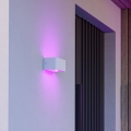 Eglo - LED RGBW dimmējama āra sienas lampa LED/10W/230V 2700-6500K IP55 balta