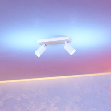 Eglo - LED RGBW Dimmējams punktgaismeklis 2xLED/3,7W/230V 2700-6500K balts