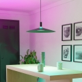 Eglo - LED RGBW regulējama pakaramā lampa uz troses LED/15,5W/230V 2700-6500K melna