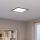 Eglo - LED RGBW regulējams griestu gaismeklis LED/19W/230V 2700-6500K 40x40 cm melns