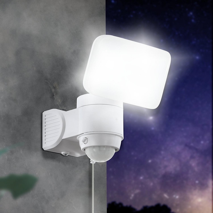 Eglo - LED Saules enerģijas sienas lampa ar sensoru LED/3,7V 1800 mAh IP44
