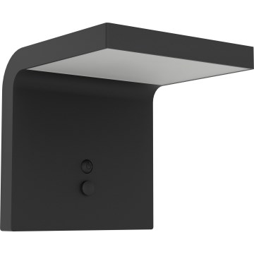 Eglo - LED Saules enerģijas sienas lampa ar sensoru LED/6,5W/3,7V IP44