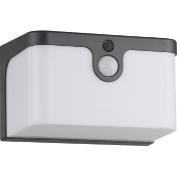 Eglo - LED Saules enerģijas sienas lampa ar sensoru LED/7,3W/4,5V IP44