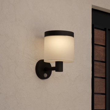 Eglo - LED Saules enerģijas sienas lampa ar sensoru LED/7,5W/3,7V IP44