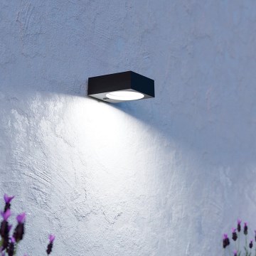 Eglo - LED saules gaismeklis ar sensoru LED/6,5W/3,7V 2000 mAh melns