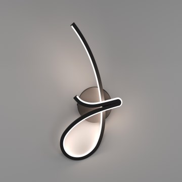 Eglo - LED sienas gaismeklis LED/12W/230V 2700/4000/6500K melns