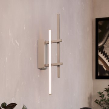 Eglo - LED sienas gaismeklis LED/12W/230V bēšs