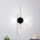 Eglo - LED sienas gaismeklis LED/20W/230V + LED/0,91W melns