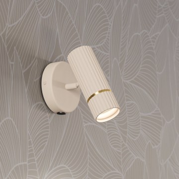 Eglo - LED Sienas lampa 1xGU10/5W/230V 3000K bēša