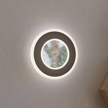 Eglo - LED Sienas lampa LED/12W/230V 4000K melna