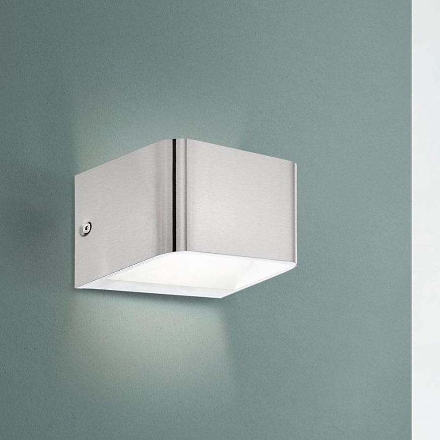 Eglo - LED Sienas lampa LED/6W/230V 3000K matēts hroms