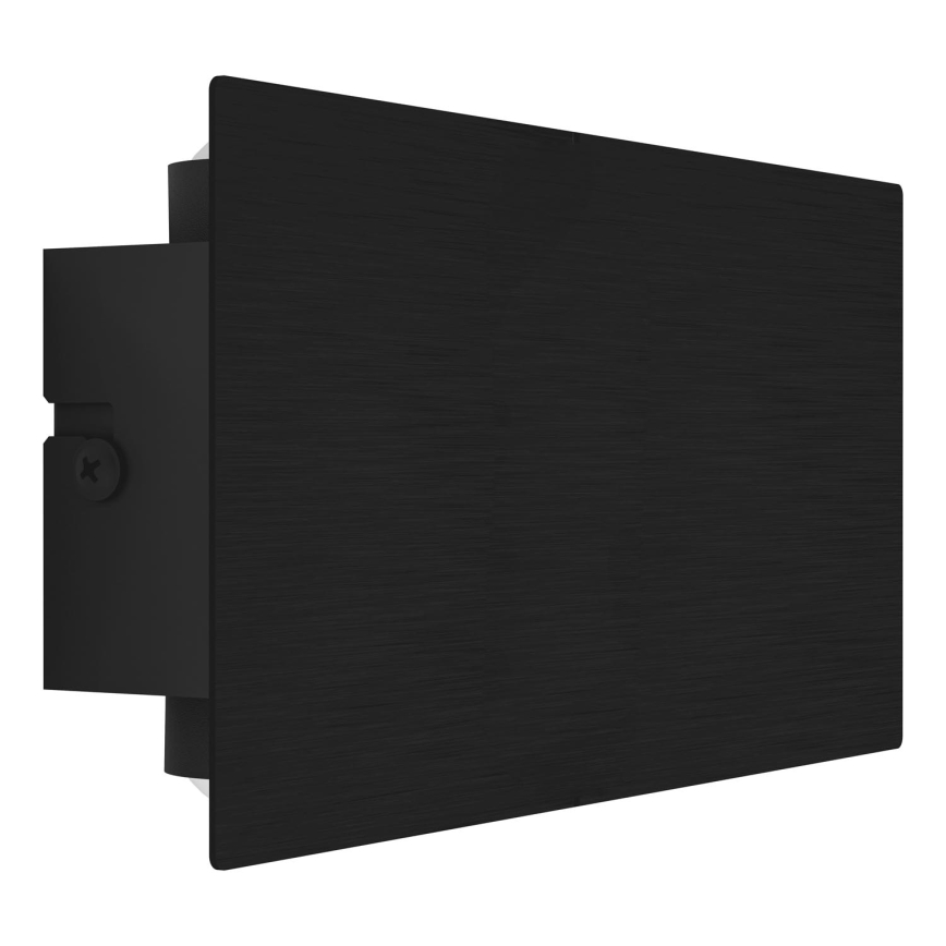 Eglo - LED Sienas lampa LED/6W/230V 3000K melna