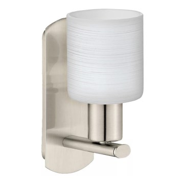 Eglo - LED Sienas lampa MY CHOICE 1xE14/4W/230V matēts hroms/balta