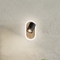 Eglo - LED sienas prožektors LED/7W/230V brūns/melns