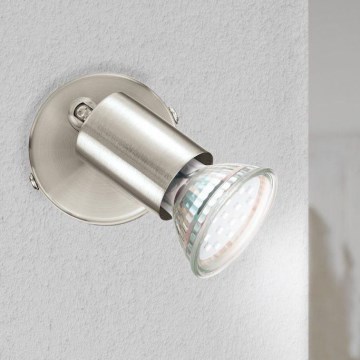 Eglo - LED Sienas starmetis LED 1xGU10/2,8W/230V