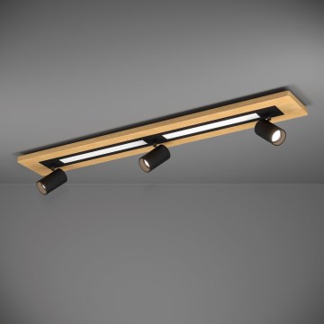 Eglo - LED Starmetis 2xLED/12W/230V + 3xGU10/4,5W