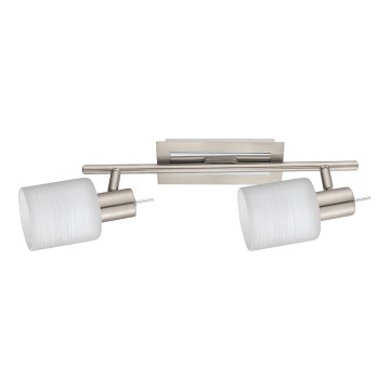 Eglo - LED Starmetis MY CHOICE 2xE14/4W/230V matēts hroms/balta