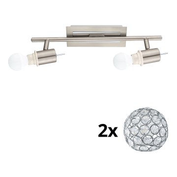 Eglo - LED Starmetis MY CHOICE 2xE14/4W/230V matēts hroms