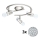 Eglo - LED Starmetis MY CHOICE 3xE14/4W/230V  matēts hroms
