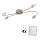 Eglo - LED Starmetis MY CHOICE 4xE14/4W/230V matēts hroms/balta