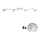 Eglo - LED Starmetis MY CHOICE 4xE14/4W/230V  matēts hroms/balta/melna