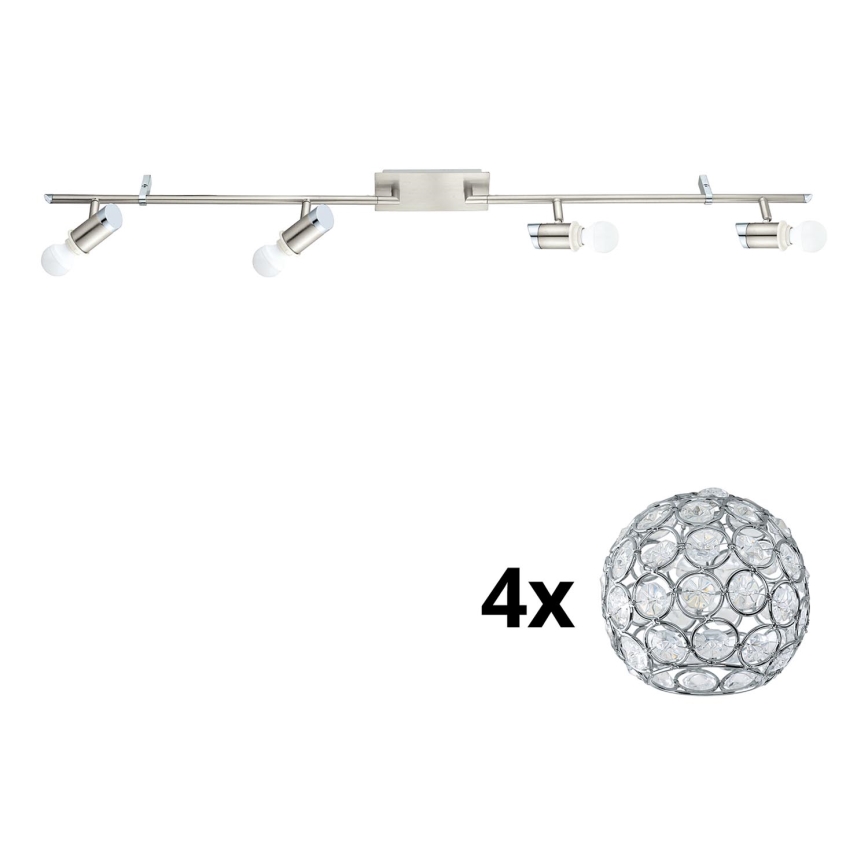Eglo - LED Starmetis MY CHOICE 4xE14/4W/230V matēts hroms