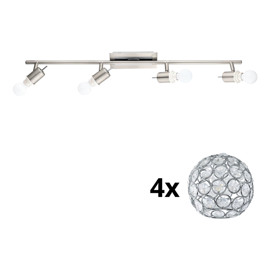 Eglo - LED Starmetis MY CHOICE 4xE14/4W/230V matēts hroms