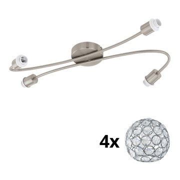 Eglo - LED Starmetis MY CHOICE 4xE14/4W/230V matēts hroms