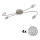 Eglo - LED Starmetis MY CHOICE 4xE14/4W/230V matēts hroms